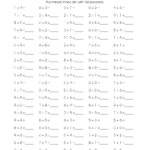 Pin On Addition with regard to Multiplication Worksheets Mad Minute