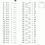 Pin On Математика intended for Multiplication Worksheets X3 And X4