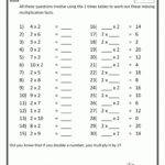 Pin On Math pertaining to Printable Multiplication Worksheets 6 Times Tables