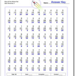 Pinrebecca Peele Russo On 6Th Grade Math intended for Multiplication Worksheets 6 Grade