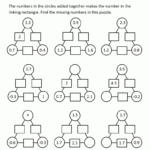 Printable Math Puzzles 5Th Grade | Maths Puzzles, Math With Printable Multiplication Puzzles