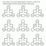 Printable Math Puzzles 5Th Grade | Maths Puzzles, Math with Printable Multiplication Puzzles