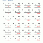 Printable Multiplication Sheets 5Th Grade With Multiplication Worksheets Ks2 Pdf