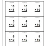 Printable Multiplication Table Flash Cards | Download Them with Large Printable Multiplication Flash Cards