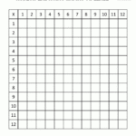 Printable Timetable Chart   Zelay.wpart.co Intended For Printable Multiplication Grid Up To 100