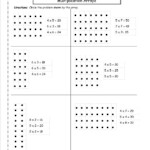 Printables 2Nd Grade Multiplication Worksheet Multiplication with regard to Printable Multiplication Array Worksheets