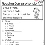 Reading Worskheets: Kindergarten Reading Worksheets. Free throughout Multiplication Worksheets K12