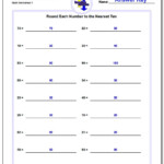 Rounding Numbers With Multiplication Worksheets Entry Level 3