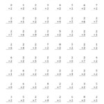 The Multiplication Facts To 49 With Target Fact 2 (A) Math inside Printable Multiplication Facts