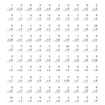 The Multiplying (1 To 10)9 (A) Math Worksheet From The pertaining to Printable Multiplication Facts Quiz