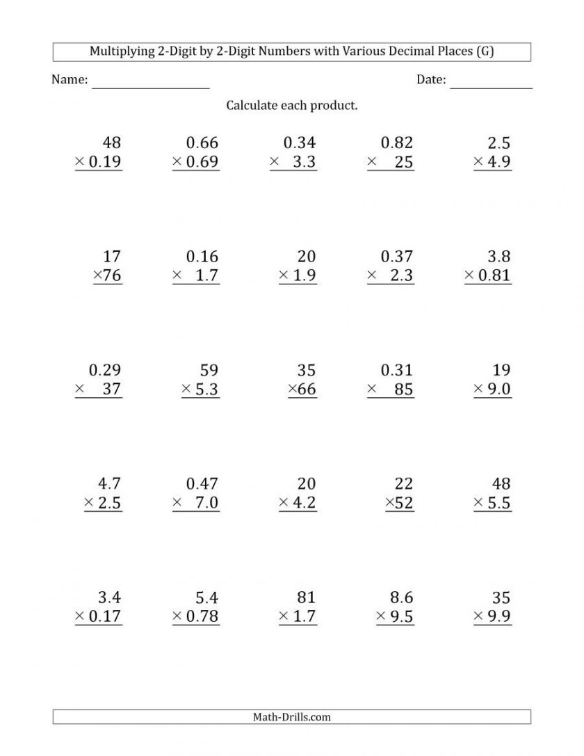 The Multiplying Digit Numbers With Various Math Worksheets for Multiplication Worksheets In Pdf The Multiplying Digit Numbers With Various Math Worksheets for Multiplication Worksheets In Pdf
