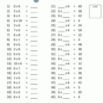 Times Tables Tests - 6 7 8 9 11 12 Times Tables throughout Multiplication Worksheets 6 7 8 9