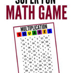 Ultimate Bundle Of Fun Printable Multiplication Worksheets For Printable Multiplication Squares Game