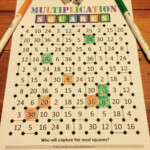 We've &quot;mathified&quot; The Squares Game! | Math 3Rd - 5Th | Math with regard to Printable Multiplication Squares Game