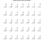 100+ [ Learning Multiplication Worksheets ] | Learning intended for Multiplication Worksheets 7-12