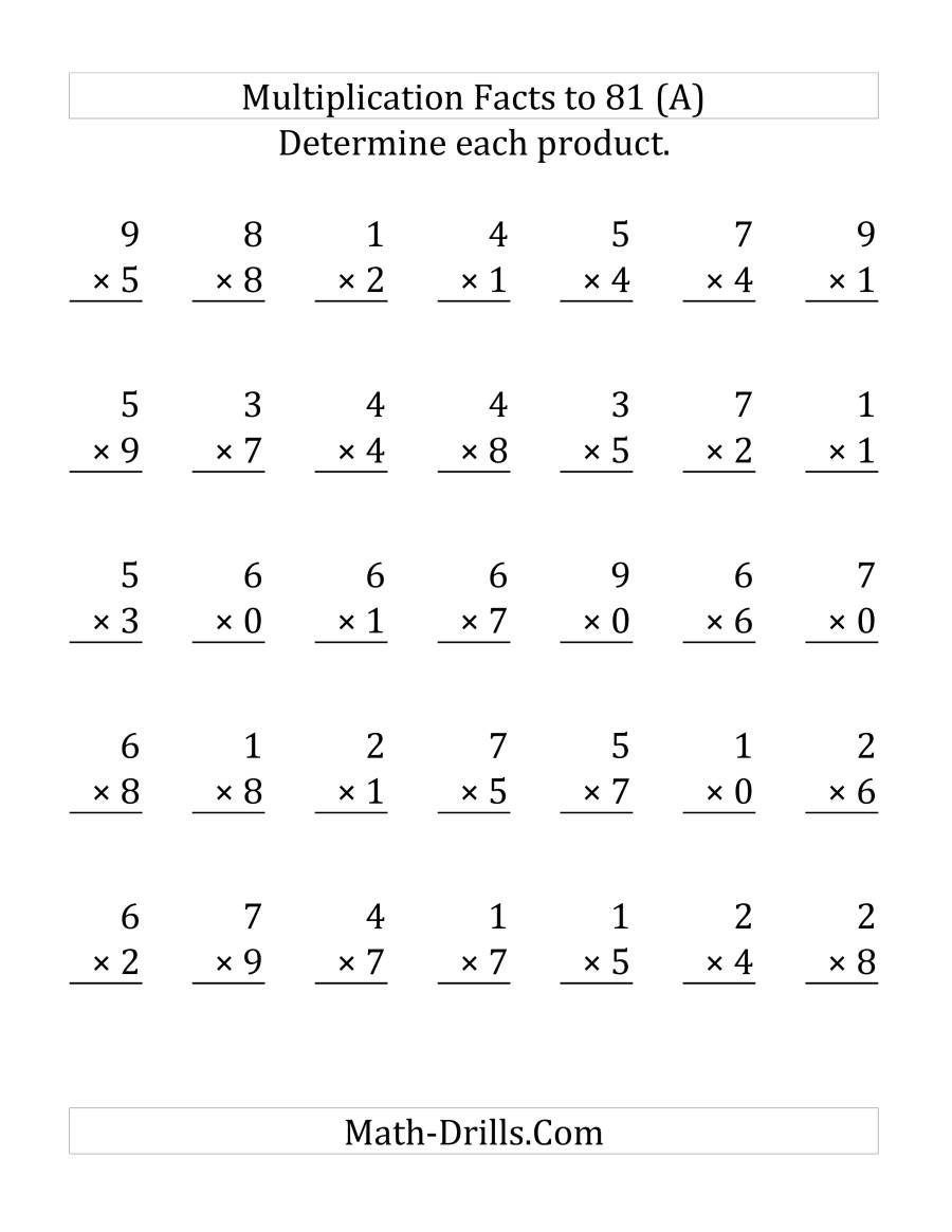 100+ [ Learning Multiplication Worksheets ] | Learning intended for Multiplication Worksheets 7-12