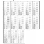 12 Fun Blank Multiplication Charts For Kids | Kittybabylove Pertaining To Printable Blank Multiplication Chart 0 12