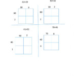 2 Digit Multiplication With An Area Model   Interactive Pertaining To Multiplication Worksheets Using Area Model