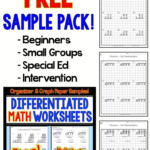 2 Digit Multiplication Worksheets Differentiated Free | 3Rd intended for Multiplication Worksheets On Graph Paper