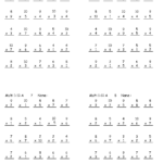 2 Grade Multiplication Worksheet | Printable Worksheets And Regarding Multiplication Worksheets X5