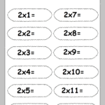 2 Times Table Worksheets | Printable Shelter inside Printable Multiplication Table