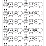 2,3,4,5,6 & 7 Times Table Worksheets | Kindergarten For Connect 4 Multiplication Printable