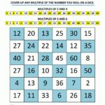 2Nd Grade Math Games The Multiple Game 1 To 6 | 2Nd Grade in Printable Multiplication Math Games 4Th Grade