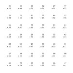 2Nd Grade Minute Math Worksheets | Printable Worksheets And Pertaining To Multiplication Worksheets No Regrouping