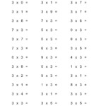 3 Times Table Worksheets Pdf | Loving Printable Inside Printable Multiplication Table Of 3
