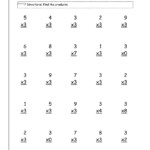 3 Times Table Worksheets Pdf | Loving Printable Inside Printable Multiplication Worksheets 3S