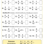 30 Free Maths Worksheets | Free Printable Math Worksheets With Multiplication Worksheets Ks3 Tes