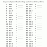 3Rd Grade Division Worksheets | Printable Multiplication In Printable 2's Multiplication Quiz