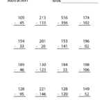 3Rd Grade Math Subtraction Worksheets - Post Date : 21 Dec within Free Printable Multiplication Worksheets 7Th Grade