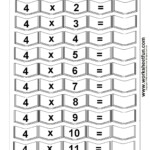 3Rd Grade Math Times Tables Free Printables | Worksheetfun Intended For Printable Multiplication Sheets For 3Rd Grade