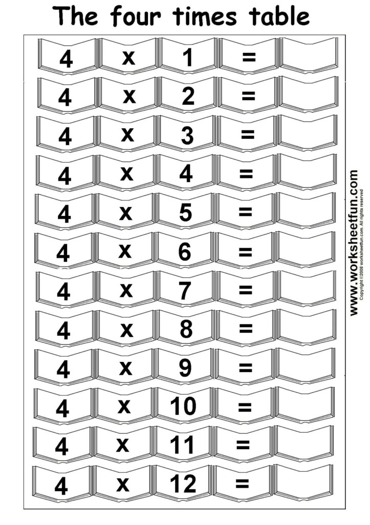 3Rd Grade Math Times Tables Free Printables | Worksheetfun Pertaining To Printable Multiplication Table Worksheets