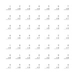 4 Times Table Worksheet Print | Printable Worksheets And for Multiplication Worksheets X4