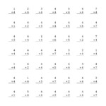 4 Times Table Worksheets | Printable Shelter pertaining to Printable Multiplication Table 4