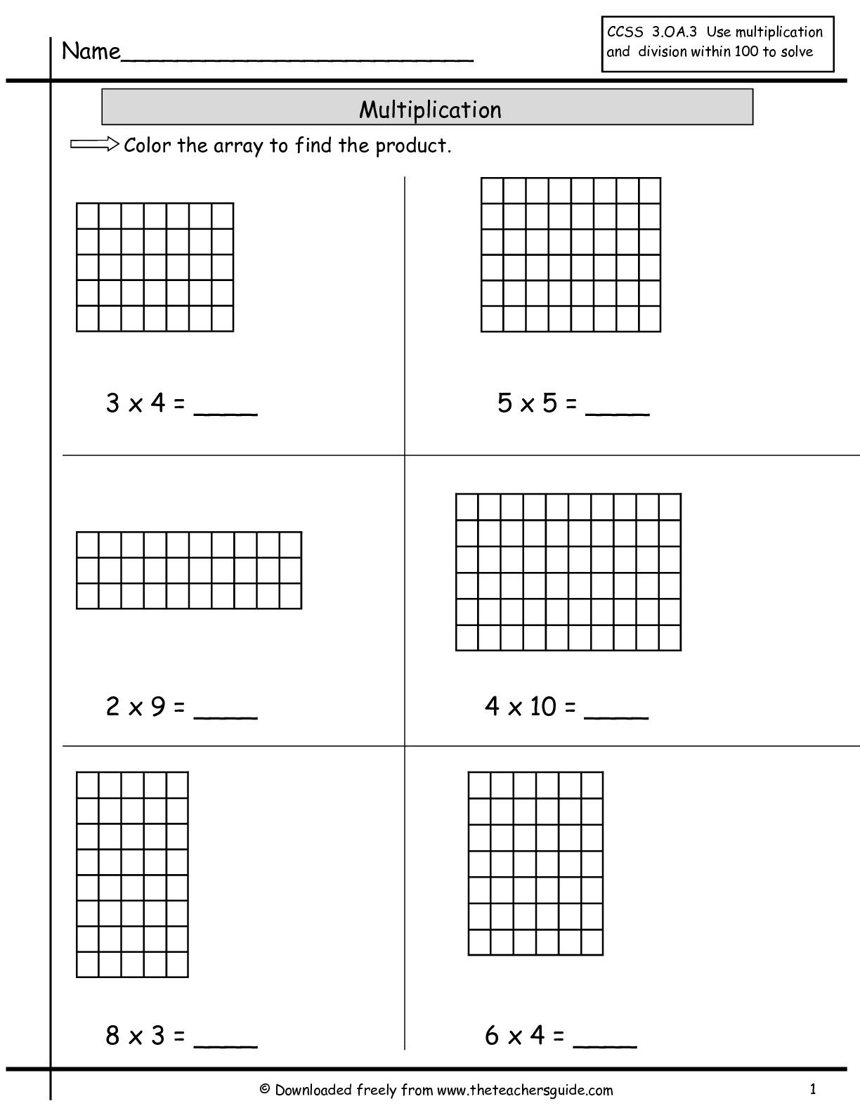 46 Innovative Multiplication Worksheets For You , Https in Multiplication Worksheets Using Area Model