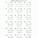 4Th Grade Multiplication Worksheets - Best Coloring Pages for Multiplication Worksheets 3 Digit By 1 Digit