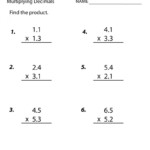 5Th Grade Multiplication Worksheets To Print. 5Th Grade within Multiplication Worksheets 5Th Grade