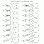 6 Times Table with regard to Printable Multiplication Table 6