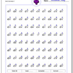 676 Division Worksheets For You To Print Right Now Regarding Printable Multiplication Mad Minute