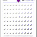 676 Division Worksheets For You To Print Right Now regarding Printable Multiplication Mad Minute