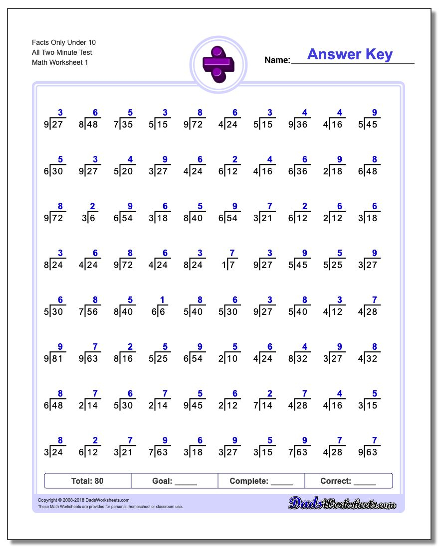 676 Division Worksheets For You To Print Right Now regarding Printable Multiplication Mad Minute 676 Division Worksheets For You To Print Right Now regarding Printable Multiplication Mad Minute
