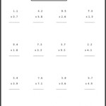 6Th Grade Multiplication Worksheets | 7Th Grade Math inside Homeschool Multiplication Worksheets