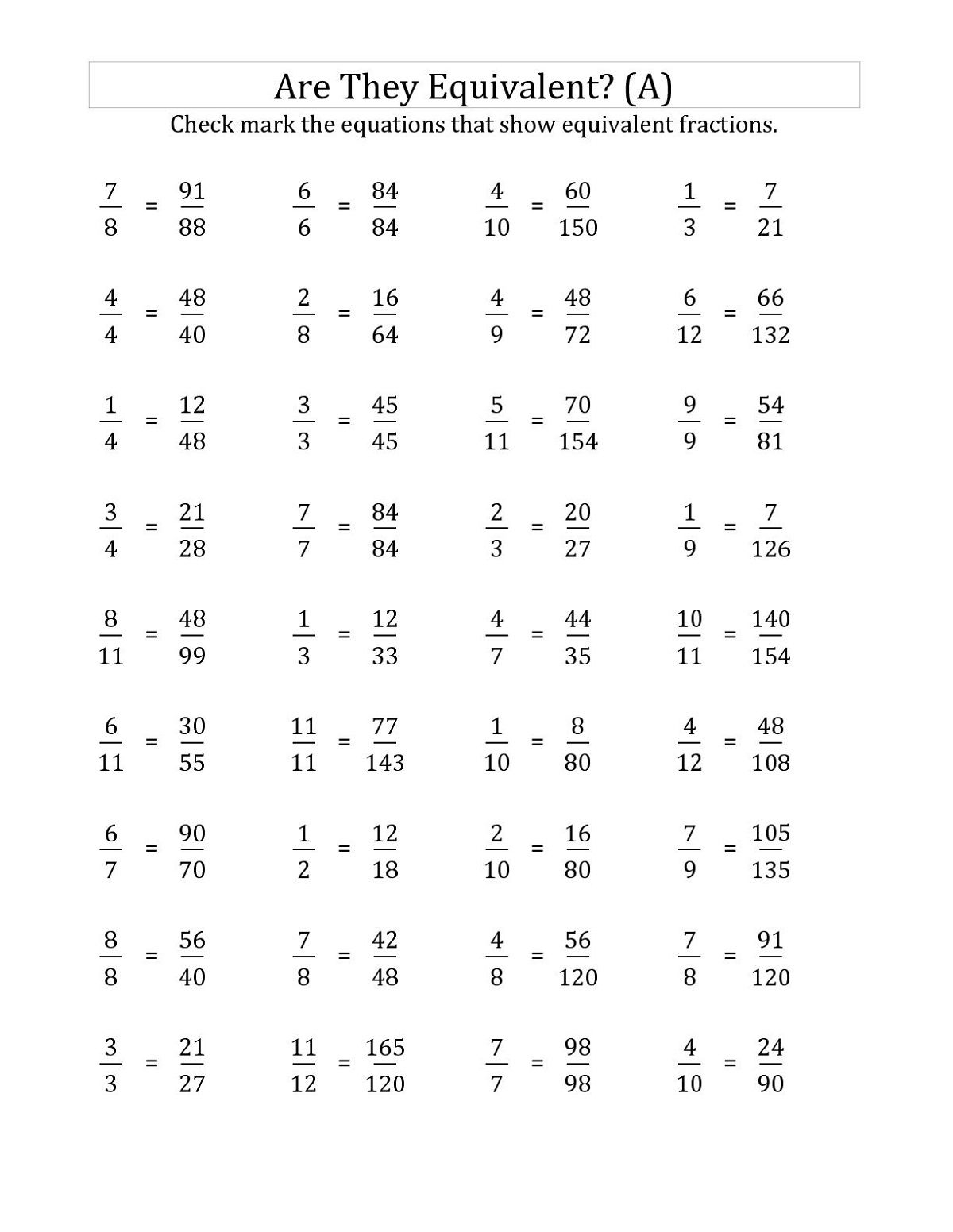 Multiplication Worksheets For 6th Grade