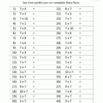 7 Times Table - 2Nd Grade Math Salamanders regarding Multiplication Worksheets 6 And 7 Times Tables