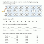 7 Times Table inside Printable Multiplication Times Table