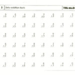 7Th Grade Math Minutes Worksheet | Printable Worksheets And In Printable Multiplication Mad Minute