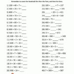 Activities Place Value | Printable Math Worksheets Place Throughout Worksheets Multiplication Grade 6